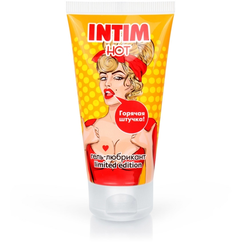 Гель возбуждающий "Intim Hot" на водной основе, 50ml 